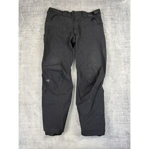 Arcteryx Pants Mens Large Black Stingray GoreTex Outdoors Hiking Gorpcore